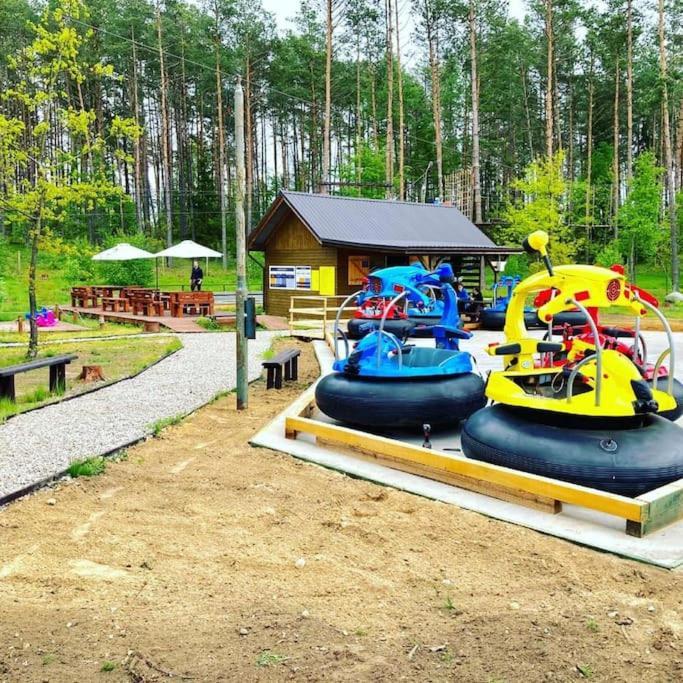 Pastelowy Domek Z Balia Elektryczna Z Jacuzzi Zalakowo المظهر الخارجي الصورة